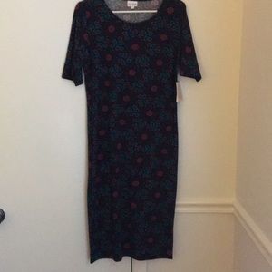 LulaRoe Julia Dress Size L